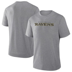 Pass Rush Tri-Blend T-Shirt - Baltimore Ravens T-shirts