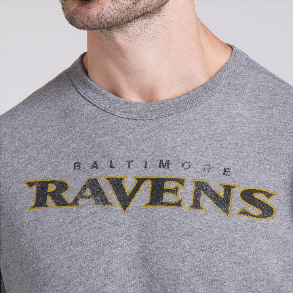 Pass Rush Tri-Blend T-Shirt - Baltimore Ravens T-shirts