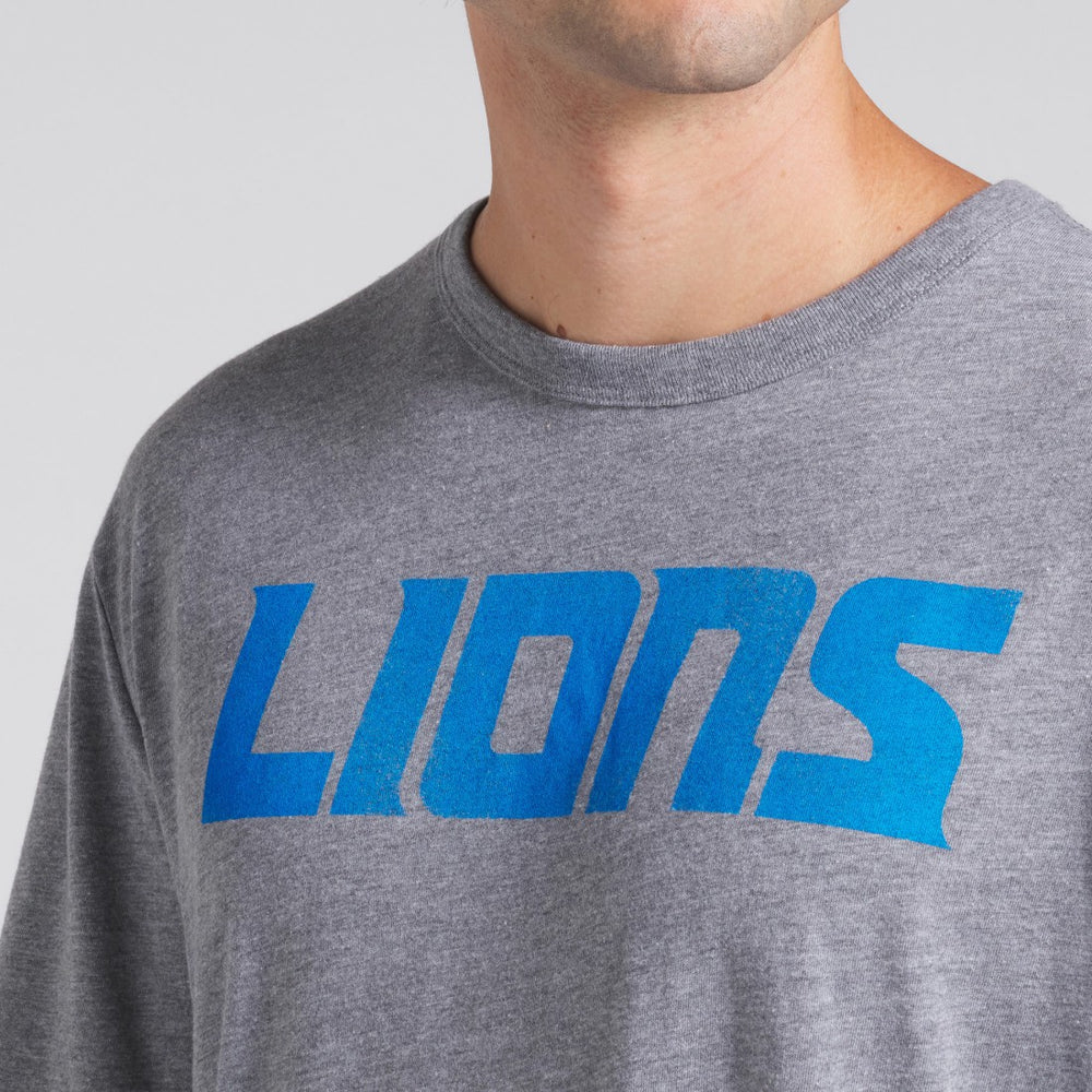 Pass Rush Tri-Blend T-Shirt - Detroit Lions T-shirts