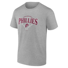 Heather Gray Philadelphia Phillies Home Field T-Shirt