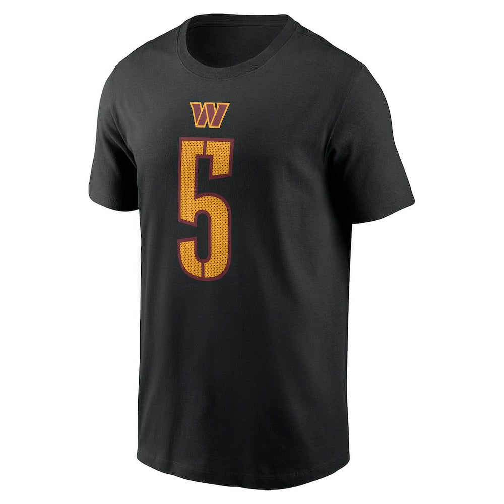 Jayden Daniels  Player Name & Number T-Shirt - Washington Commanders T-shirts