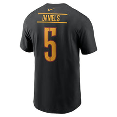 Jayden Daniels  Player Name & Number T-Shirt - Washington Commanders T-shirts