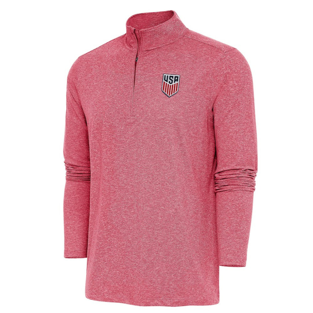 USMNT Antigua Hunk Quarter-Zip Top