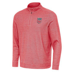 USMNT Antigua Subtle Quarter-Zip Top