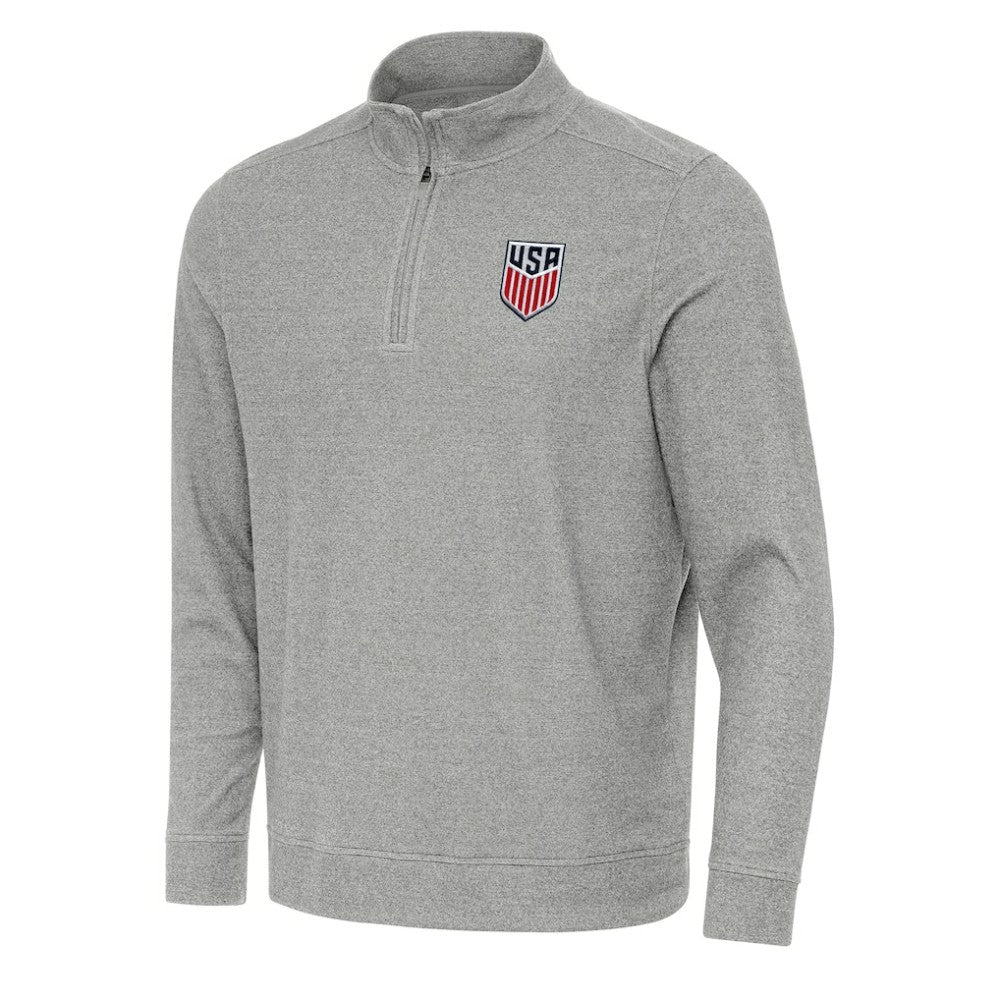 USMNT Antigua Subtle Quarter-Zip Top