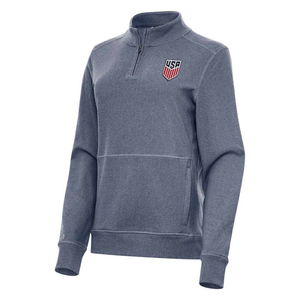 USMNT Antigua Women's Crush Quarter-Zip Top