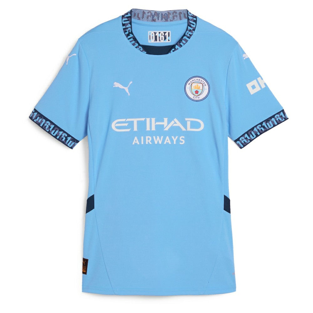 Manchester City Women's 2024/25 Home Replica Custom Jersey
