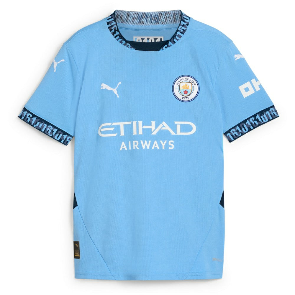 Manchester City Youth 2024/25 Home Replica Custom Jersey