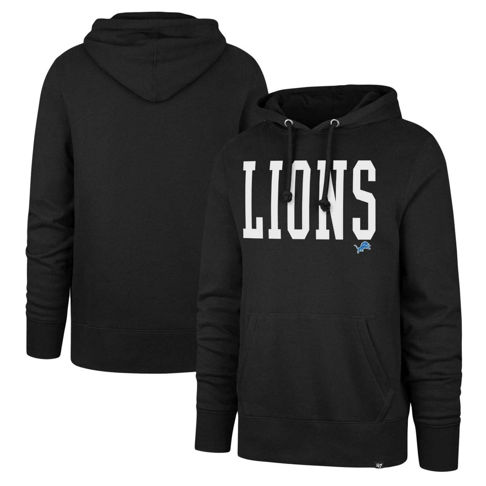 '47 Dime Headline Pullover Hoodie - Detroit Lions Hoodies
