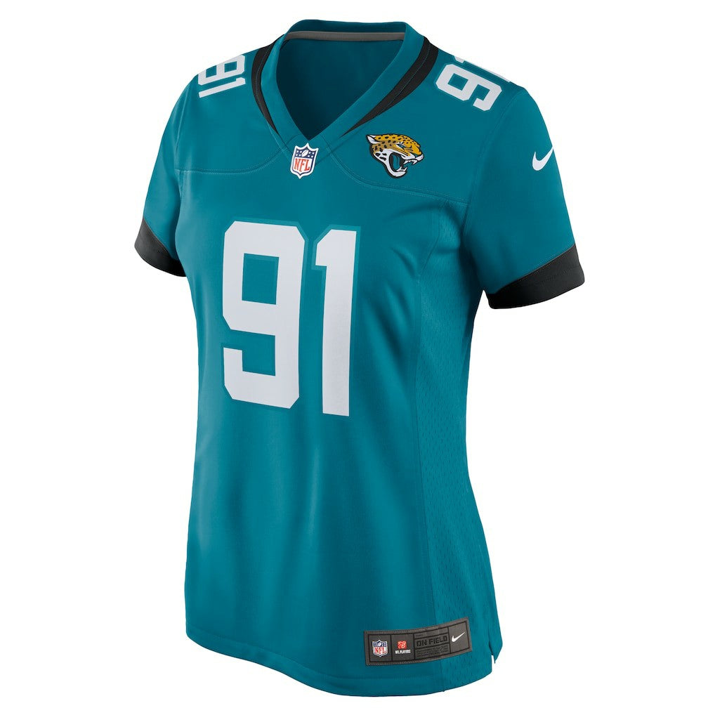 Arik Armstead  Women's Team Game Jersey - Jacksonville Jaguars Jerseys