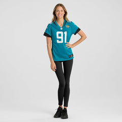 Arik Armstead  Women's Team Game Jersey - Jacksonville Jaguars Jerseys