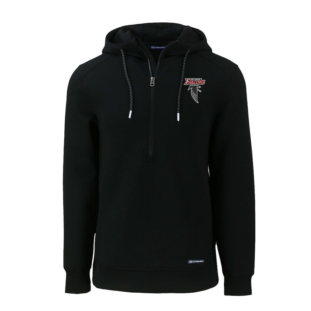 Cutter & Buck Roam Eco Recycled Half-Zip Hoodie - Atlanta Falcons Hoodies
