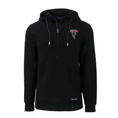 Cutter & Buck Roam Eco Recycled Half-Zip Hoodie - Atlanta Falcons Hoodies