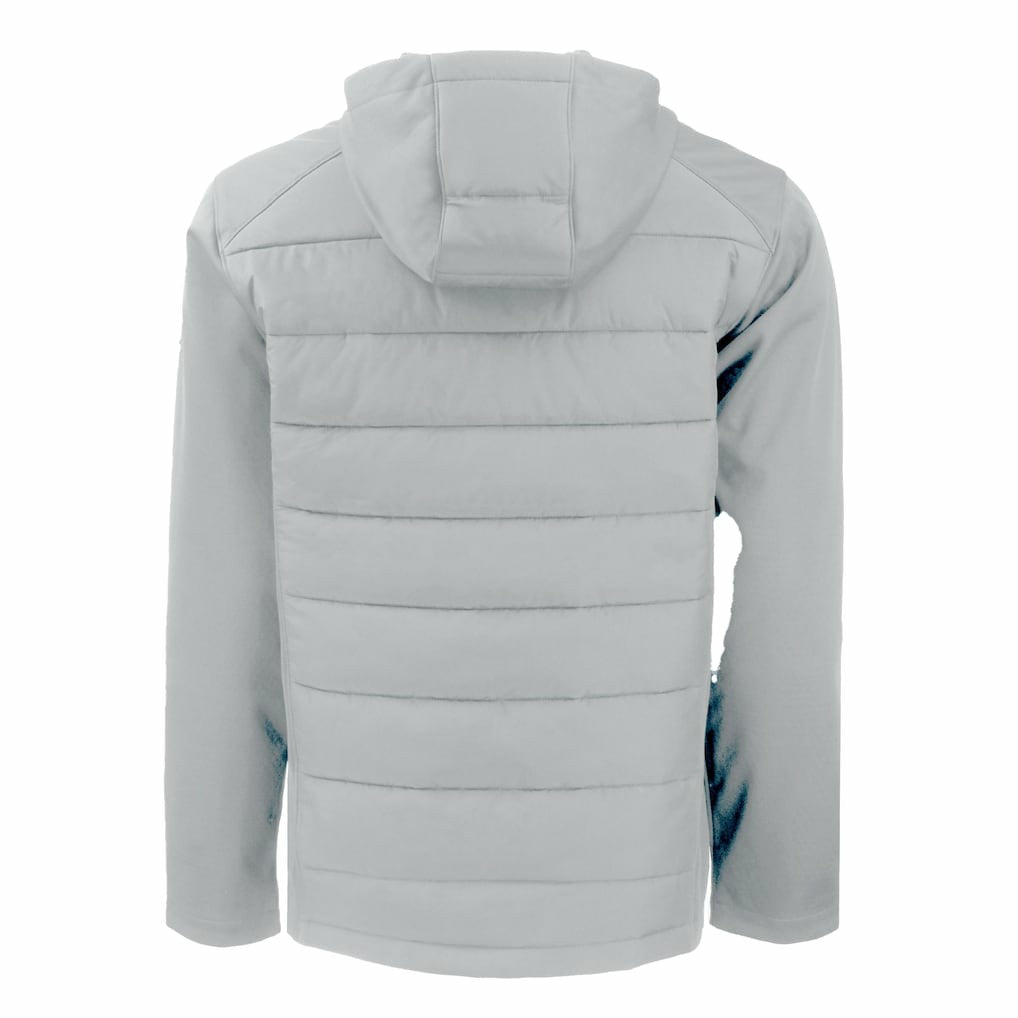 Cutter & Buck Evoke Hybrid Eco Softshell Recycled Full-Zip Hoodie Jacket - Atlanta Falcons Hoodies