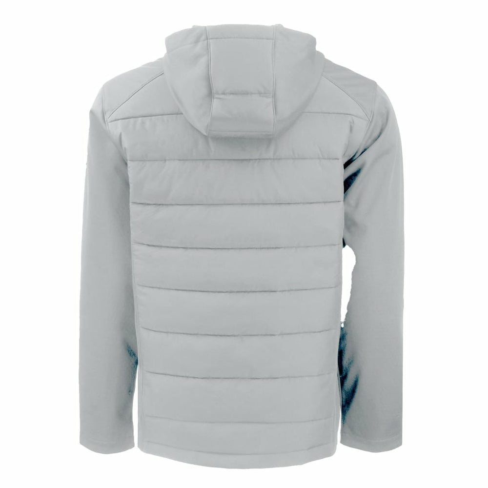 Cutter & Buck Evoke Hybrid Eco Softshell Recycled Full-Zip Hoodie Jacket - Atlanta Falcons Hoodies