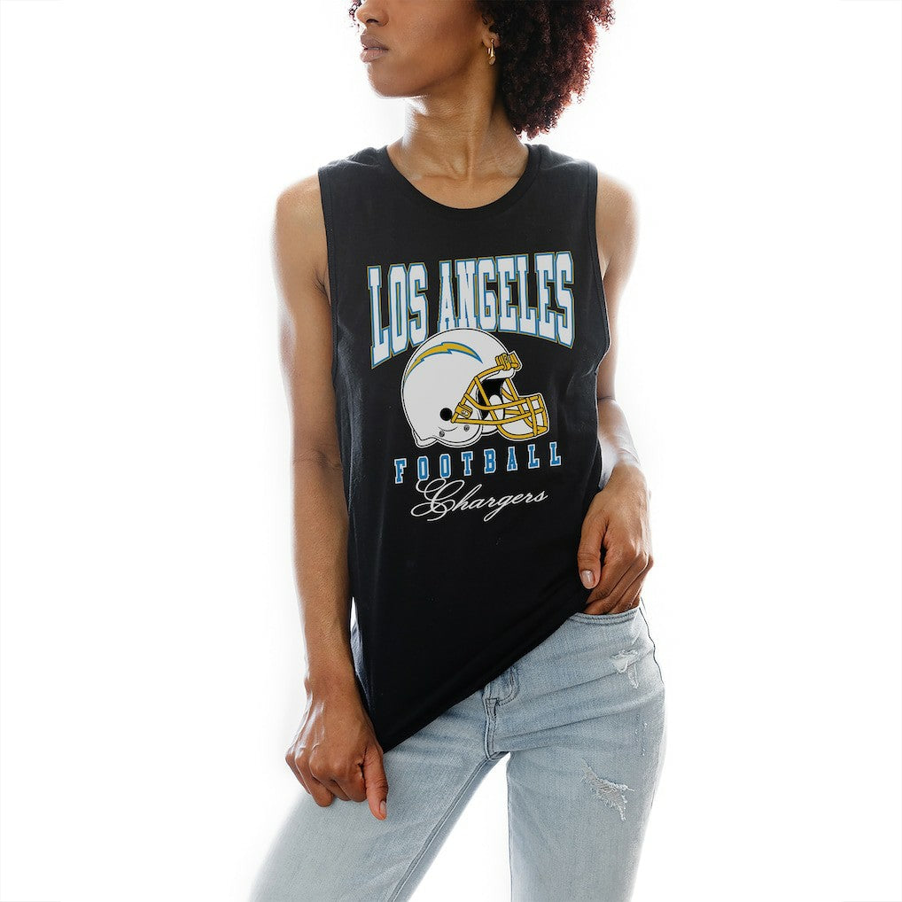 Gameday Couture Women's Preseason Opener Racerback Tank Top - Los Angeles Chargers Tops