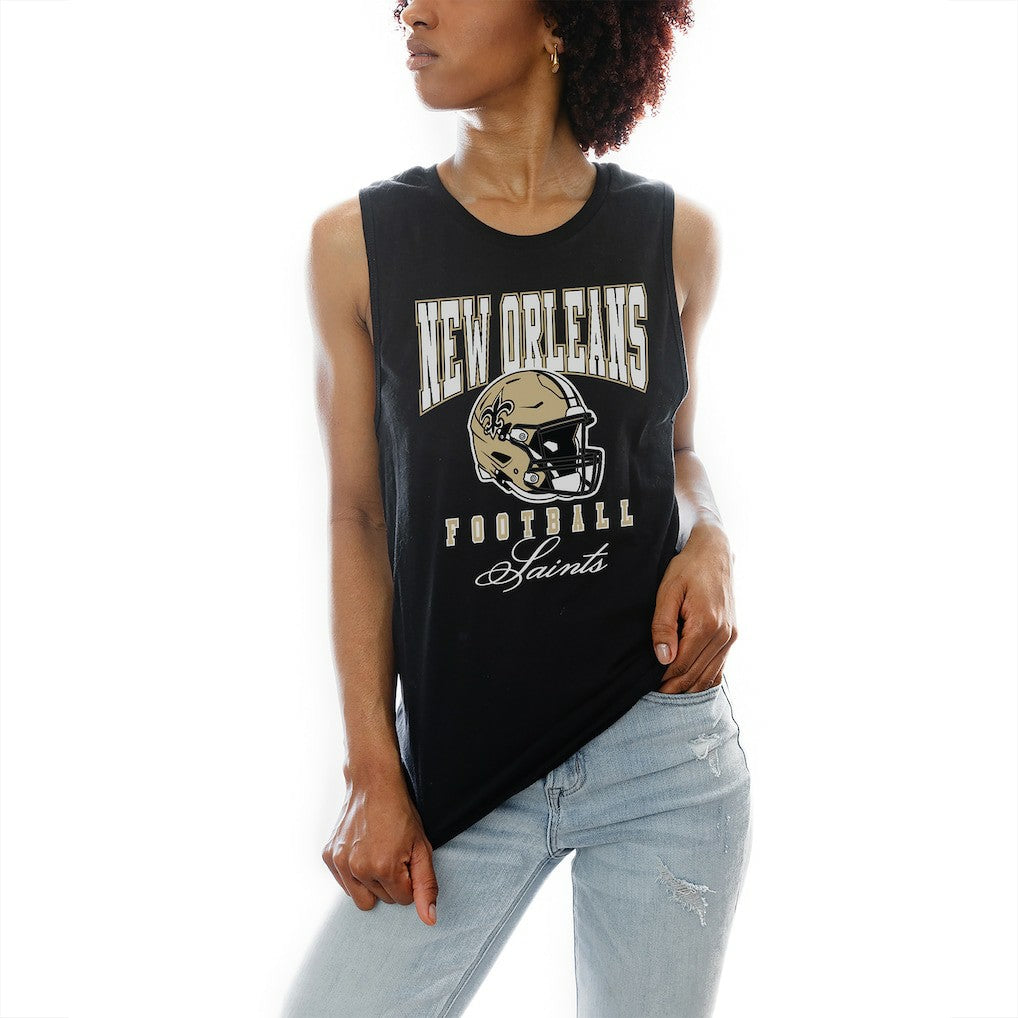 Gameday Couture Women's Preseason Opener Racerback Tank Top - New Orleans Saints Tops