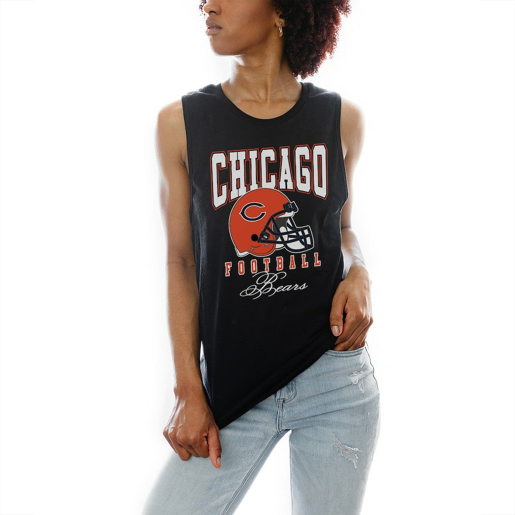 Gameday Couture Women's Preseason Opener Racerback Tank Top - Chicago Bears Tops