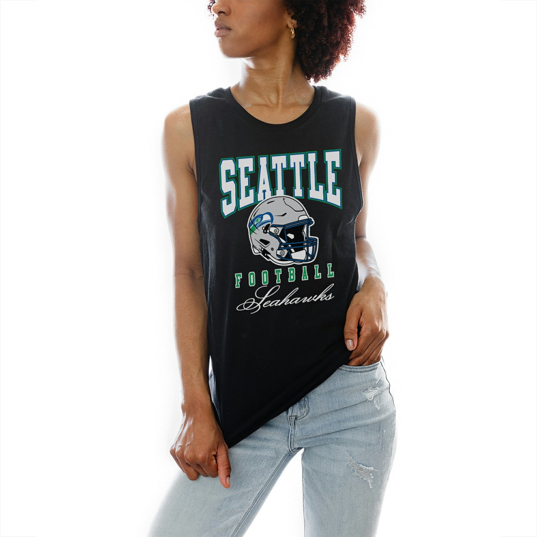 Gameday Couture Women's Preseason Opener Racerback Tank Top - Seattle Seahawks Tops