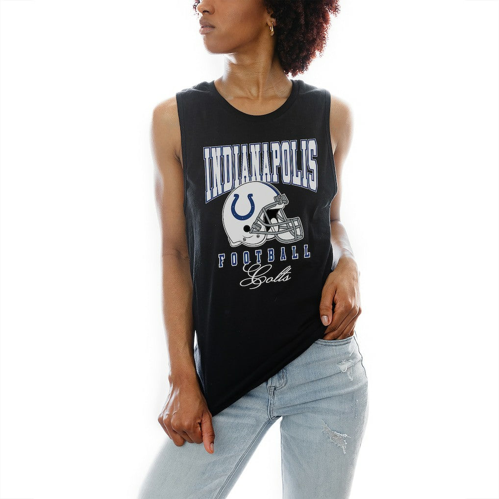 Gameday Couture Women's Preseason Opener Racerback Tank Top - Indianapolis Colts Tops