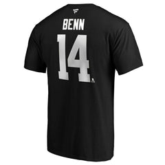 NHL Jamie Benn Dallas Stars Fanatics Authentic Stack Name & Number T-Shirt