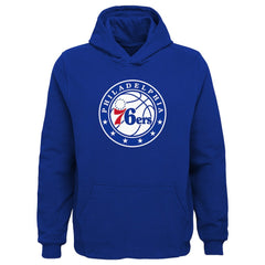 Philadelphia 76ers Outerstuff Youth Primary Logo Pullover Hoodie