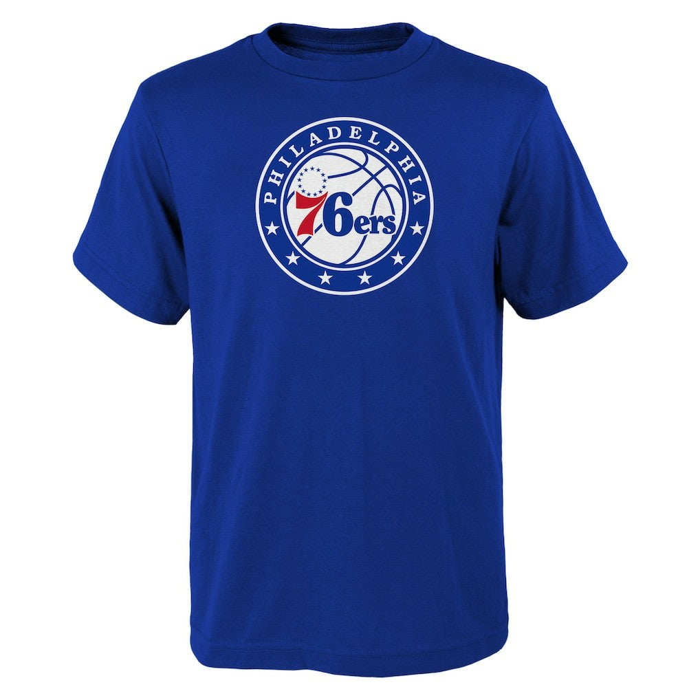 Philadelphia 76ers Outerstuff Youth Primary Logo T-Shirt
