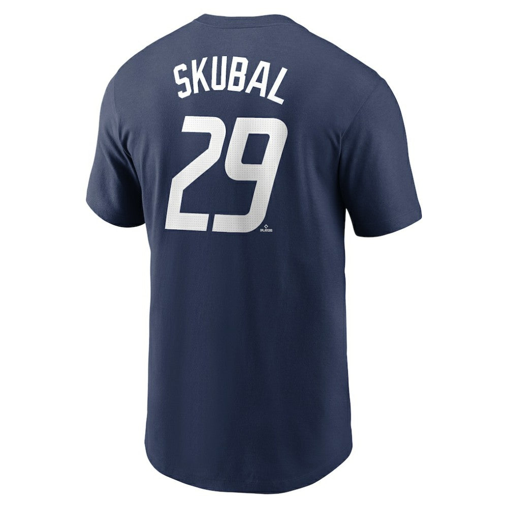 Navy Tarik Skubal Detroit Tigers Nike 2024 City Connect Fuse Name & Number T-Shirt