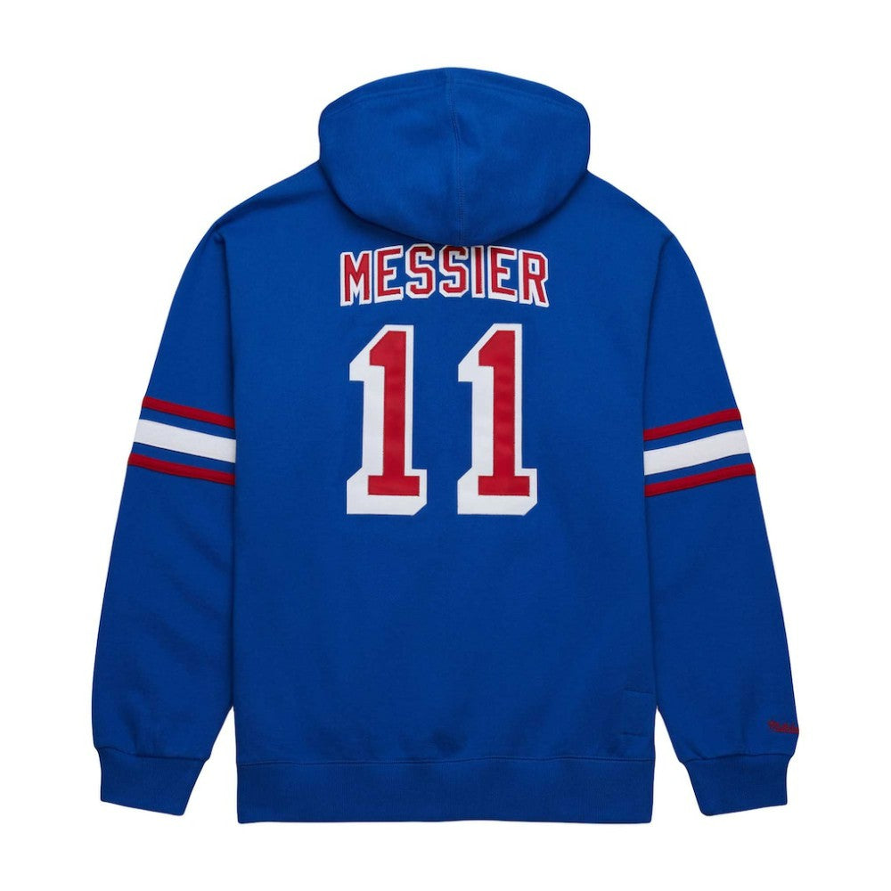 NHL Mark Messier New York Rangers Mitchell & Ness Name & Number Premium Pullover Hoodie
