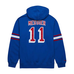 NHL Mark Messier New York Rangers Mitchell & Ness Name & Number Premium Pullover Hoodie