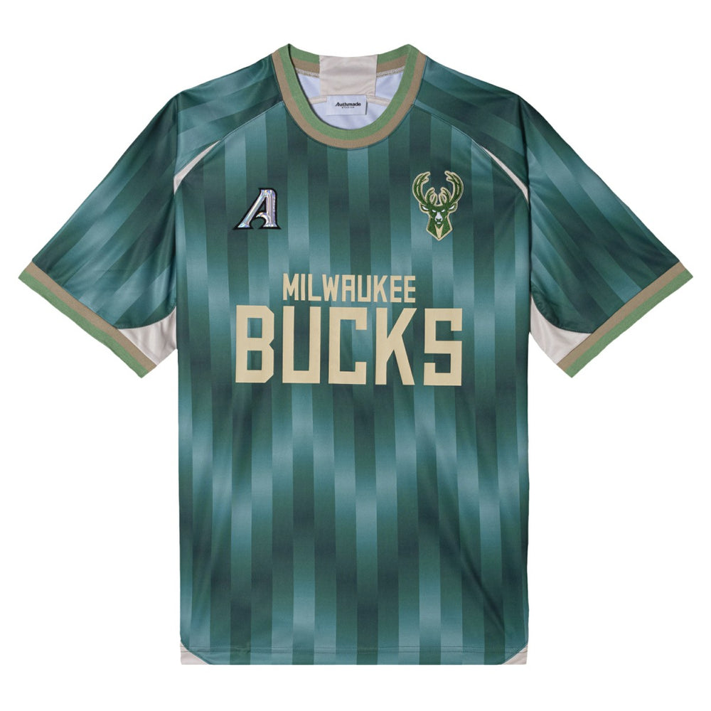 Milwaukee Bucks Authmade x NBA Soccer Kit Fashion Jersey