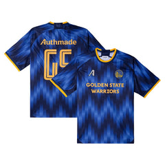 Golden State Warriors Authmade x NBA Soccer Kit Fashion Jersey sale