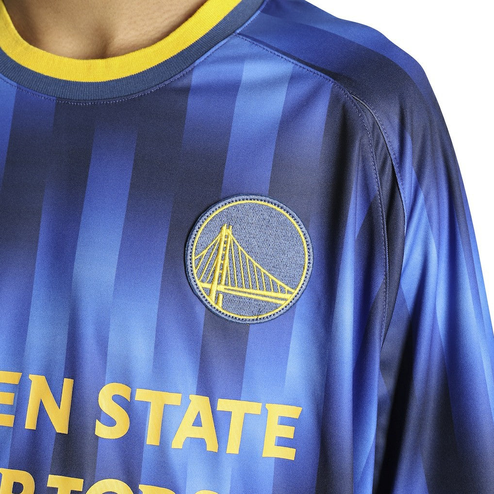 Golden State Warriors Authmade x NBA Soccer Kit Fashion Jersey sale