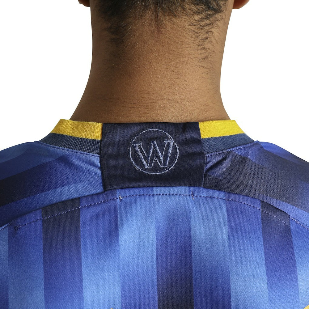 Golden State Warriors Authmade x NBA Soccer Kit Fashion Jersey sale
