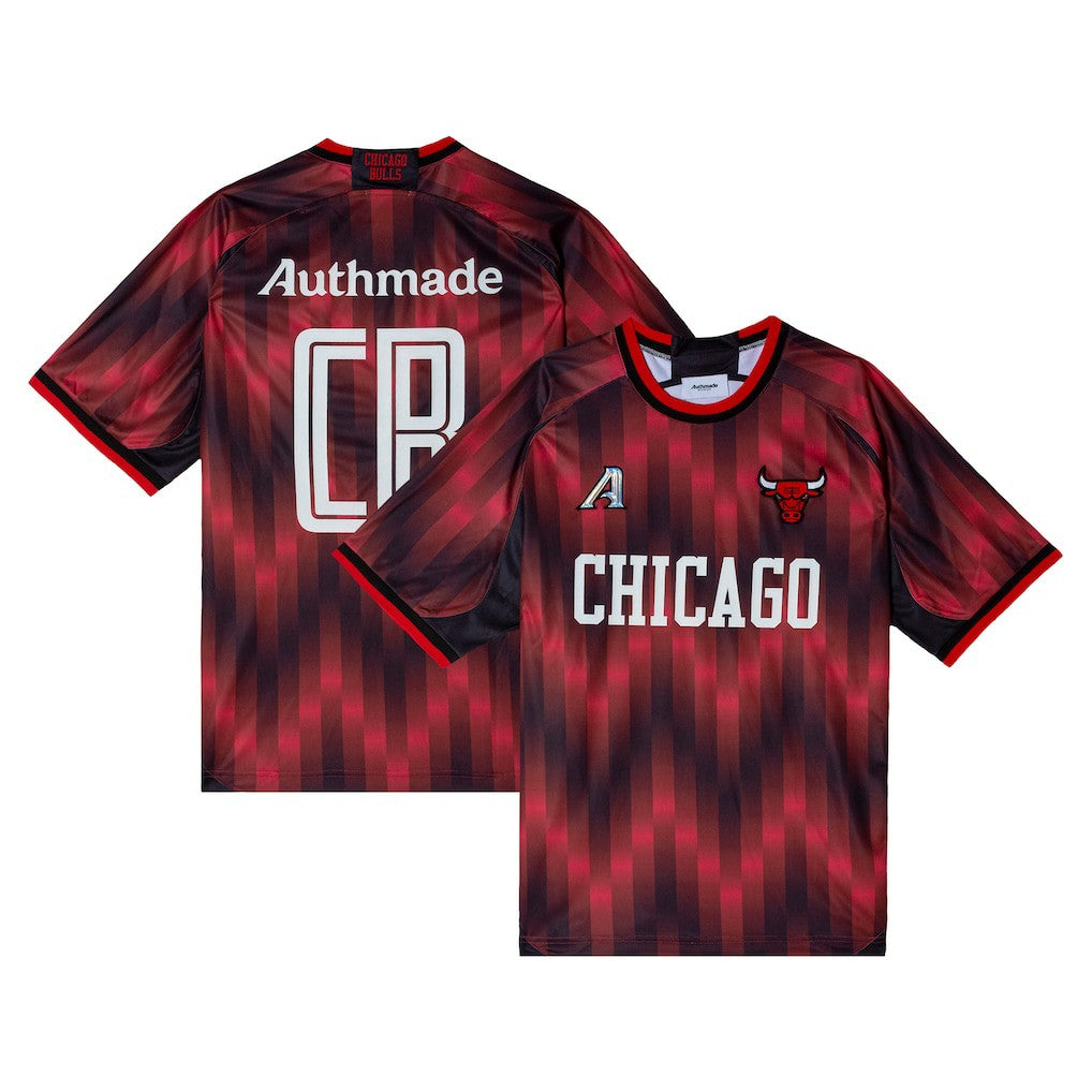 Chicago Bulls Authmade x NBA Soccer Kit Fashion Jersey sale
