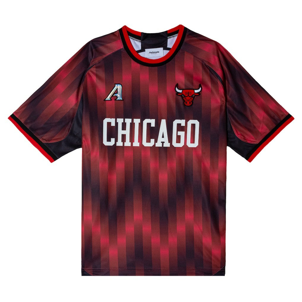 Chicago Bulls Authmade x NBA Soccer Kit Fashion Jersey sale