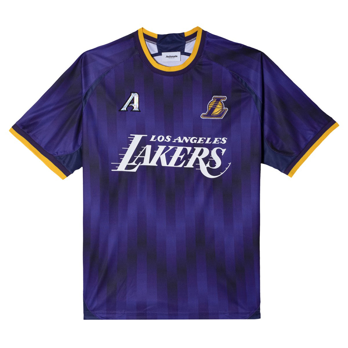 Los Angeles Lakers Authmade x NBA Soccer Kit Fashion Jersey