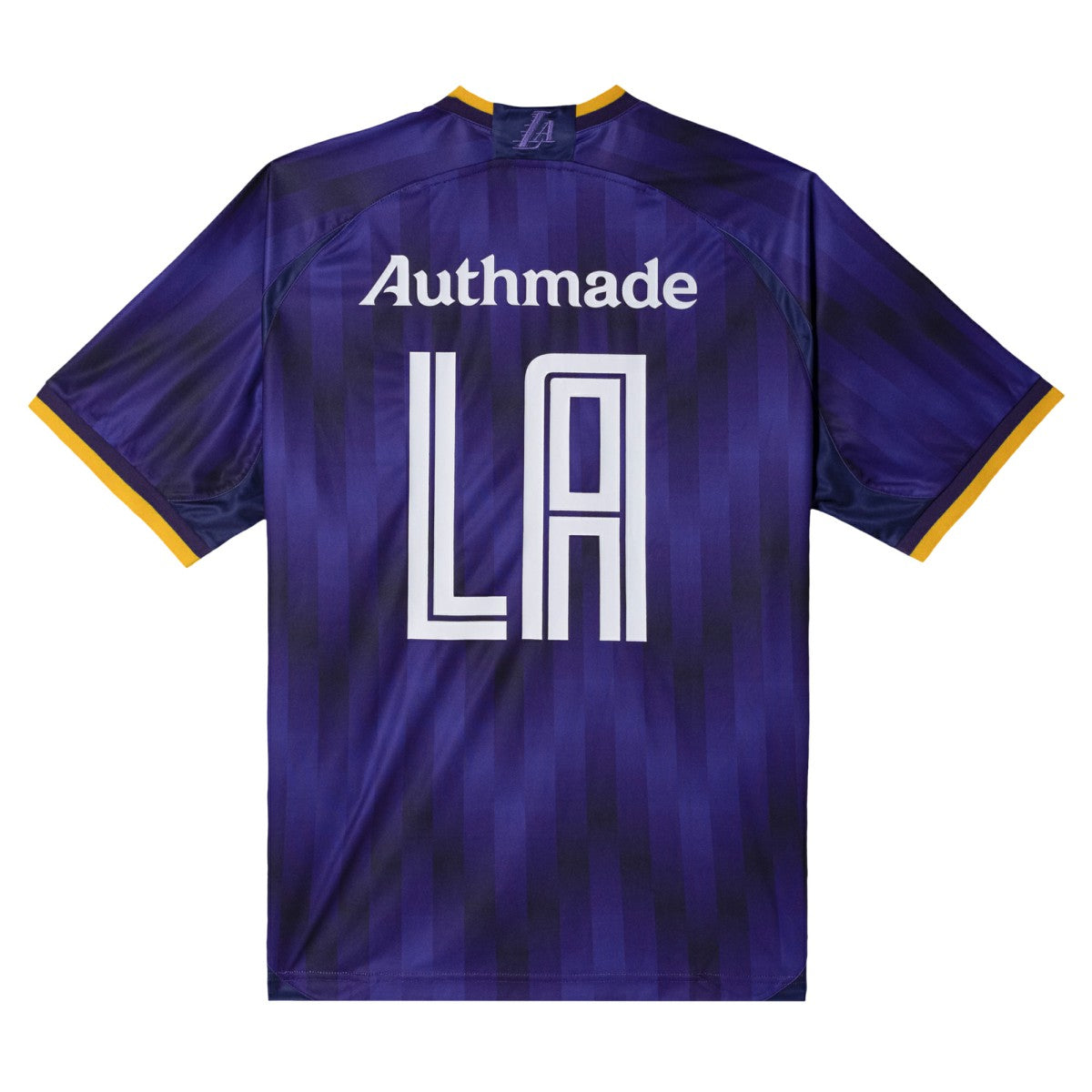 Los Angeles Lakers Authmade x NBA Soccer Kit Fashion Jersey