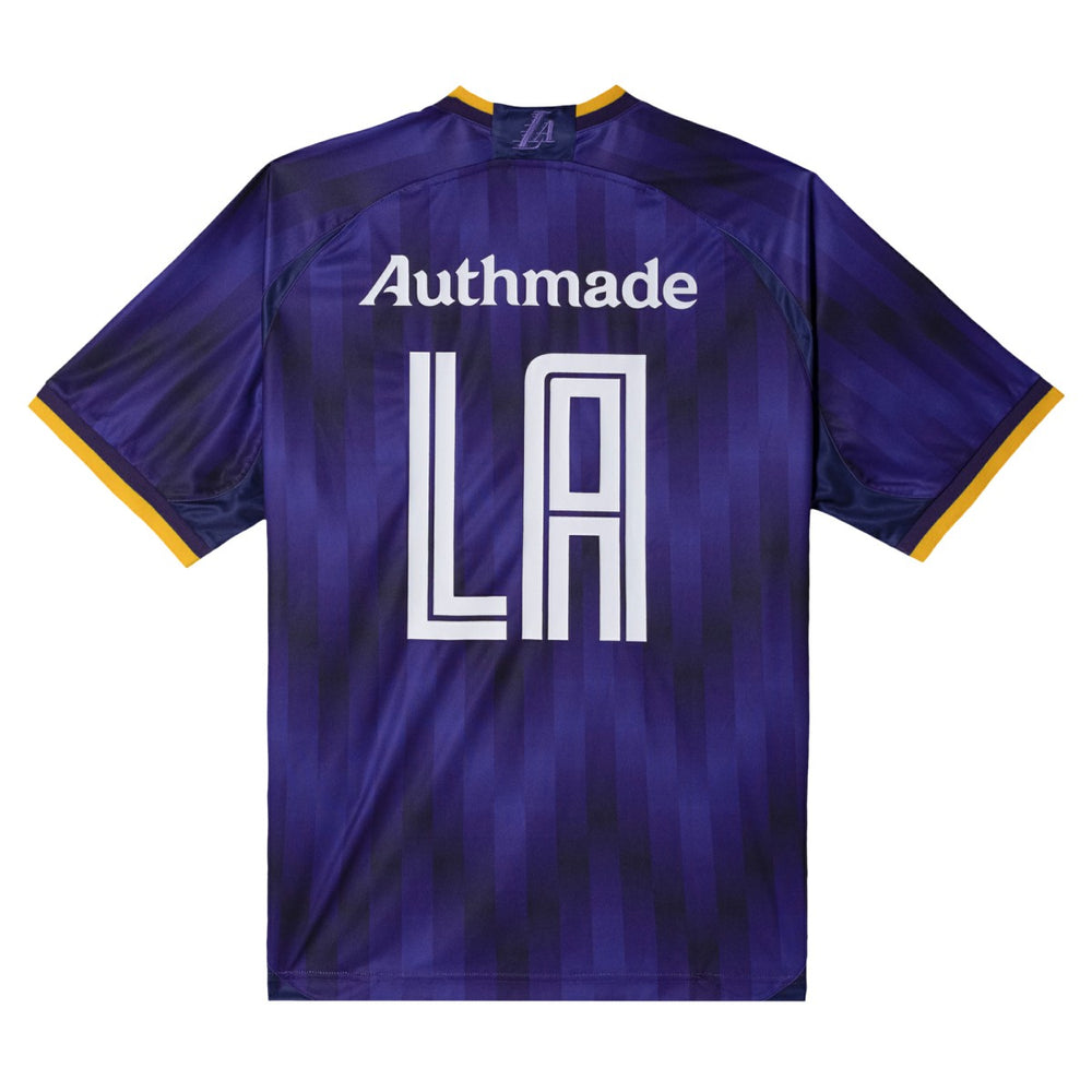 Los Angeles Lakers Authmade x NBA Soccer Kit Fashion Jersey