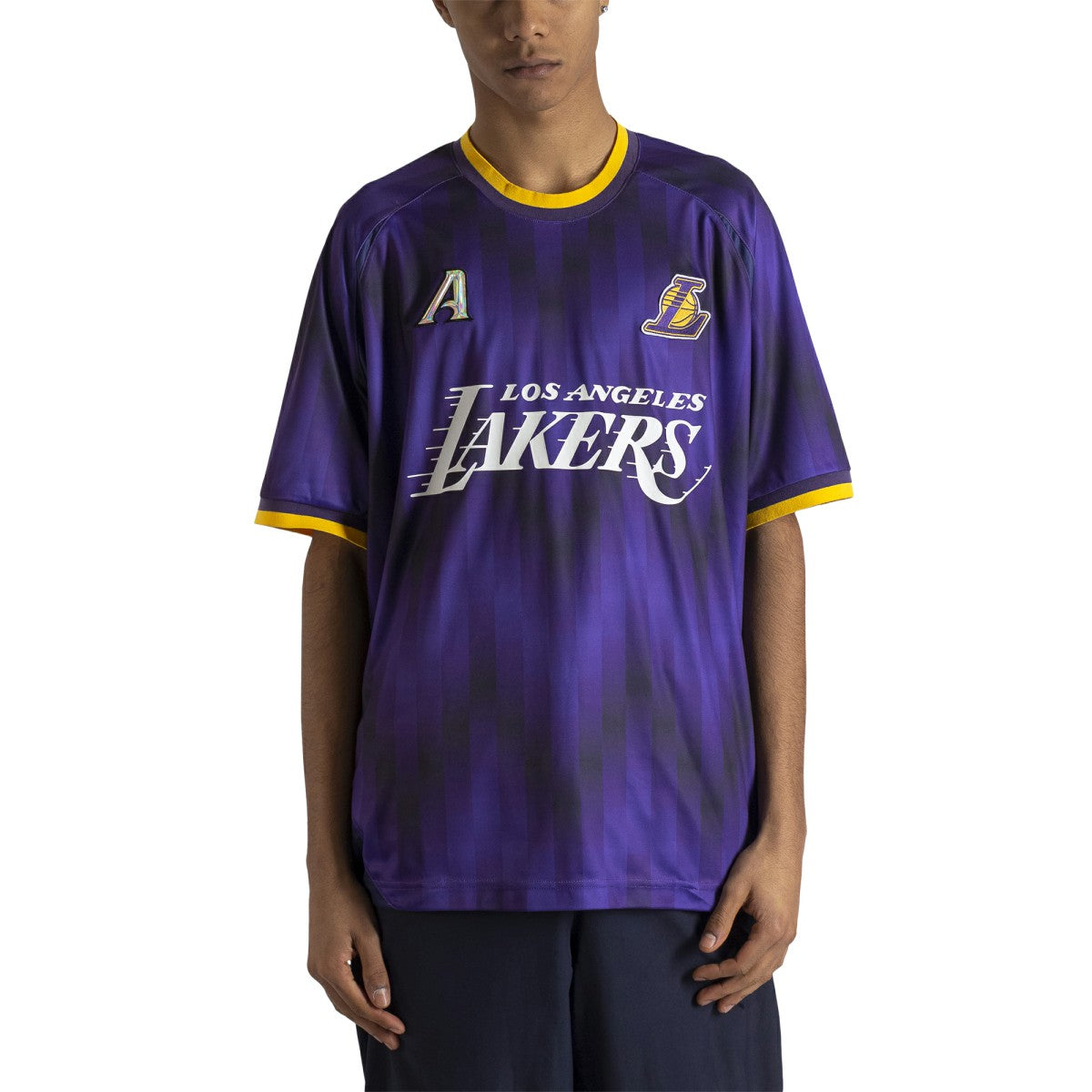 Los Angeles Lakers Authmade x NBA Soccer Kit Fashion Jersey