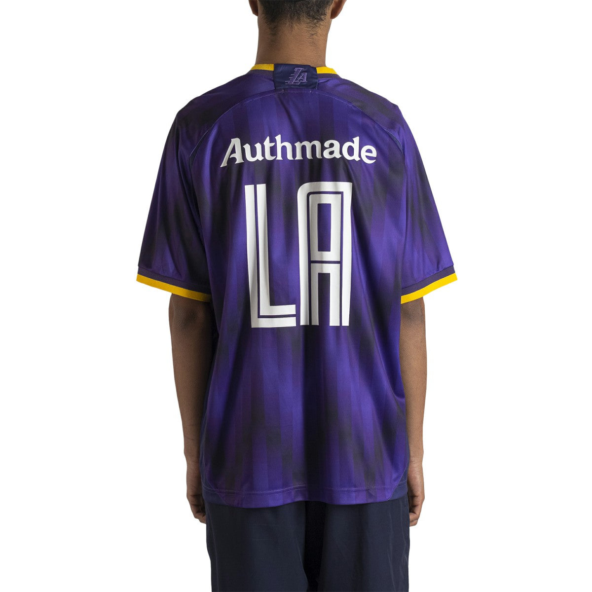 Los Angeles Lakers Authmade x NBA Soccer Kit Fashion Jersey