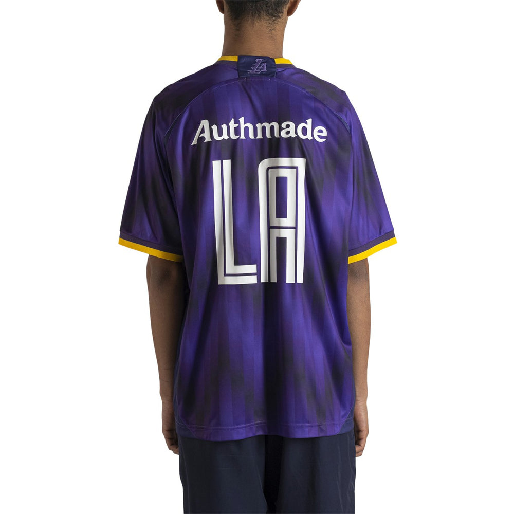 Los Angeles Lakers Authmade x NBA Soccer Kit Fashion Jersey