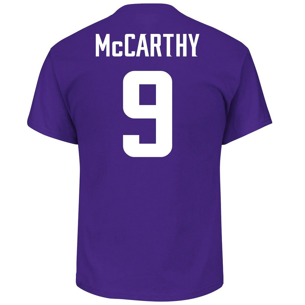 J.J. McCarthy  Big & Tall Name & Number T-Shirt - Minnesota Vikings T-shirts