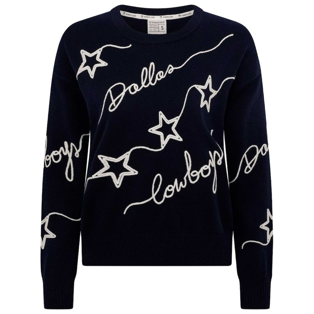 Women's Love Letter Pullover Sweater - Dallas Cowboys Pullover