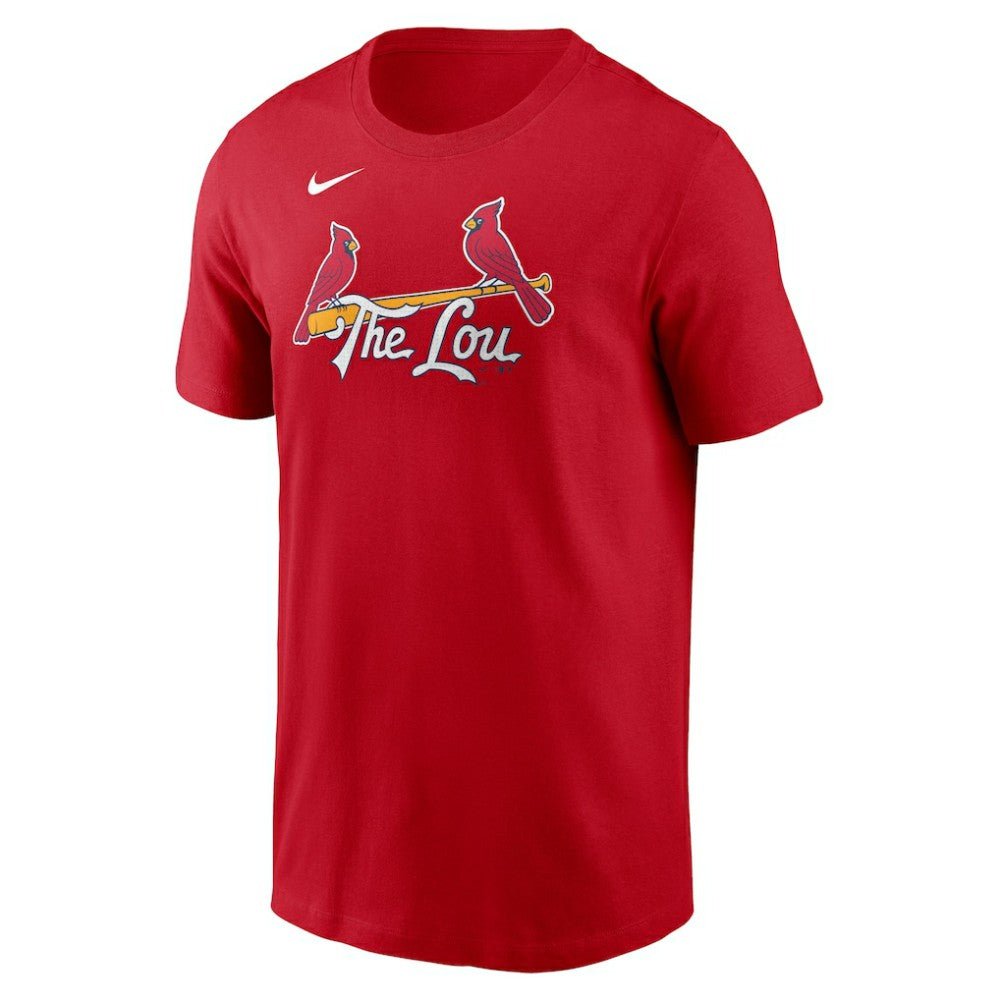 Red Nolan Arenado St. Louis Cardinals Nike 2024 City Connect Fuse Name & Number T-Shirt