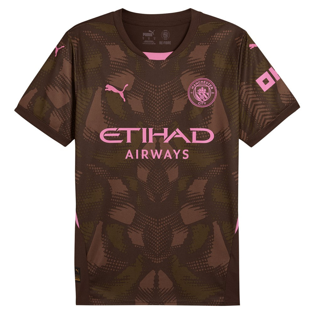 Manchester City 2024/25 Replica Short Sleeve Goalkeeper Jersey
