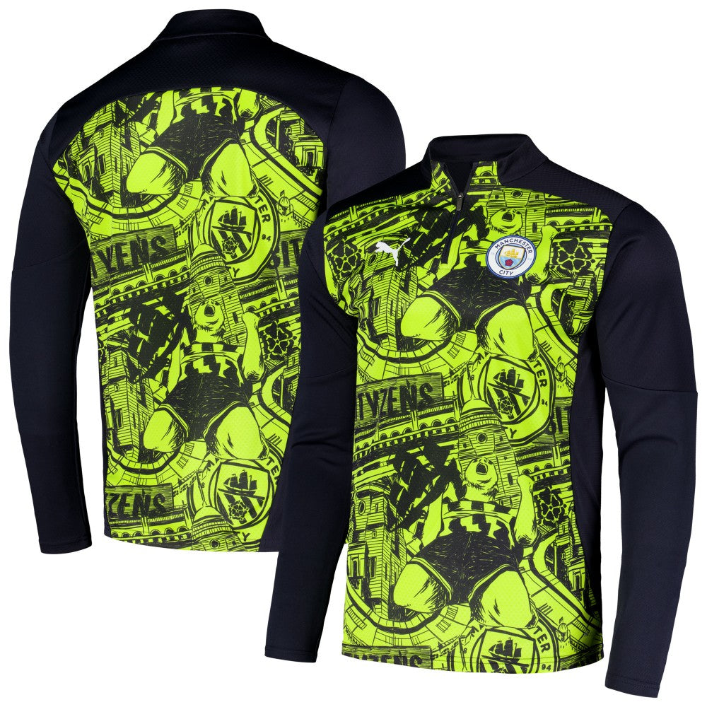 Manchester City 2024/25 Pre-Match dryCELL Quarter-Zip Top