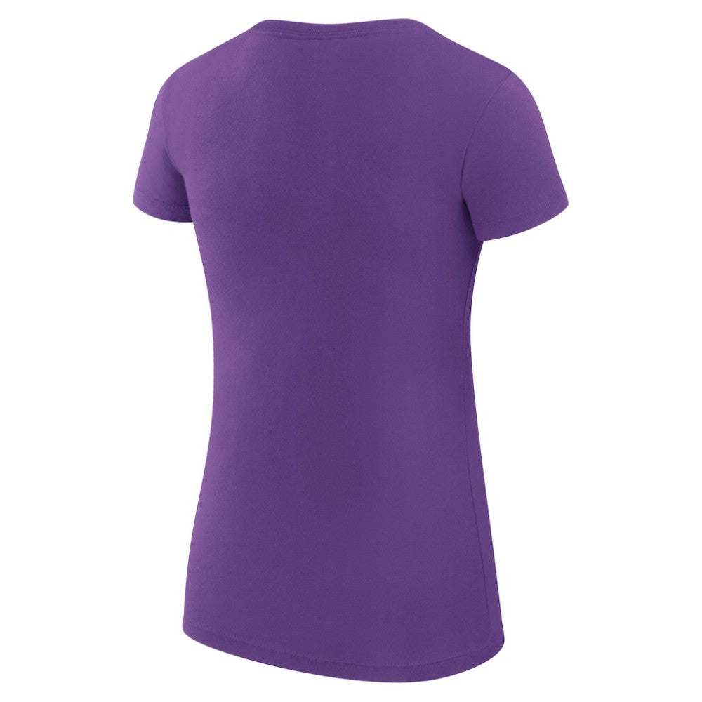 Purple Colorado Rockies G-III 4Her by Carl Banks Women's Super-Slim Fit Lightweight Team Logo Graphic T-Shirt