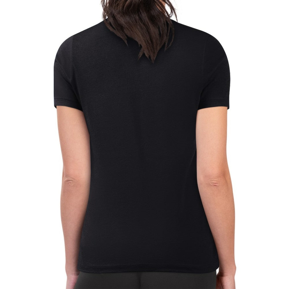 Black Miami Marlins G-III 4Her by Carl Banks Women's Super-Slim Fit Lightweight Team Logo Graphic T-Shirt