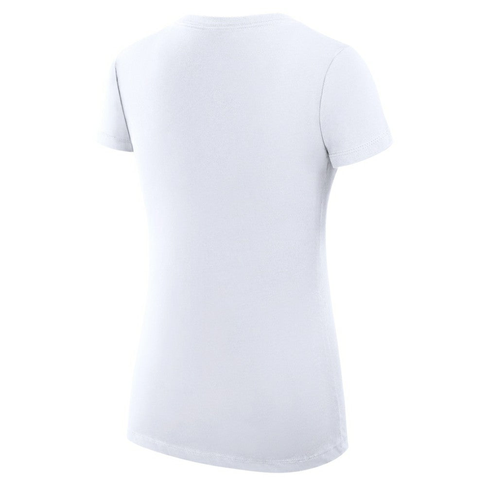 White St. Louis Cardinals G-III 4Her by Carl Banks Women's Super-Slim Fit Lightweight Team Logo Graphic V-Neck T-Shirt